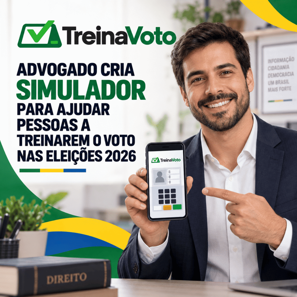 Dr Abimael Borges desenvolveu sistema para ajudar eleitor a aprender a votar.